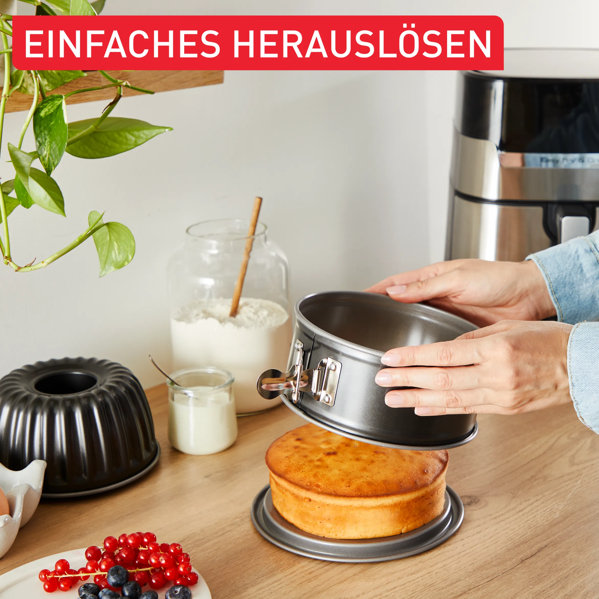 Backformen-Set 2 tlg. für die Heißluftfritteuse J176S204