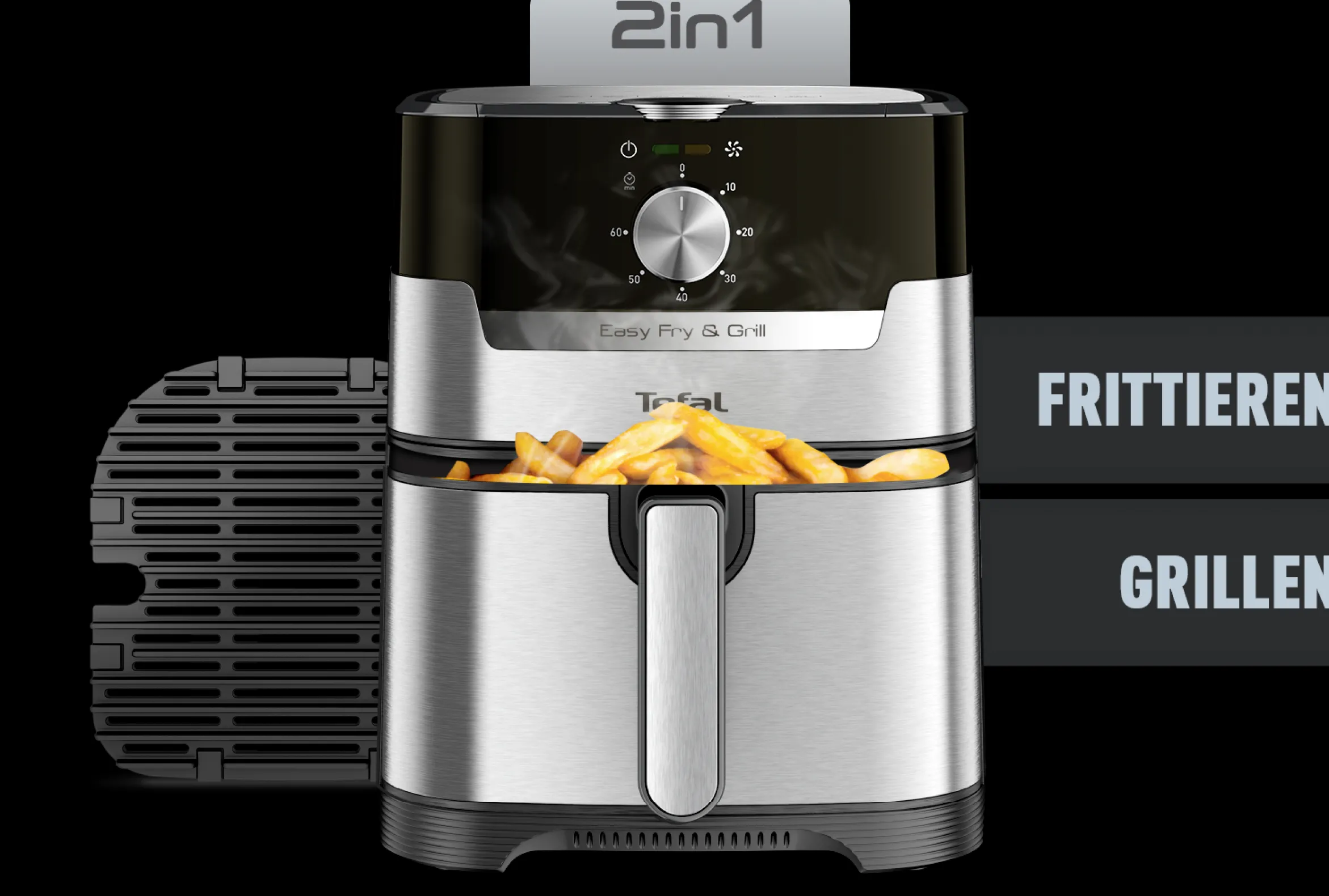 Easy Fry & Grill Classic+ Heißluftfritteuse EY501D