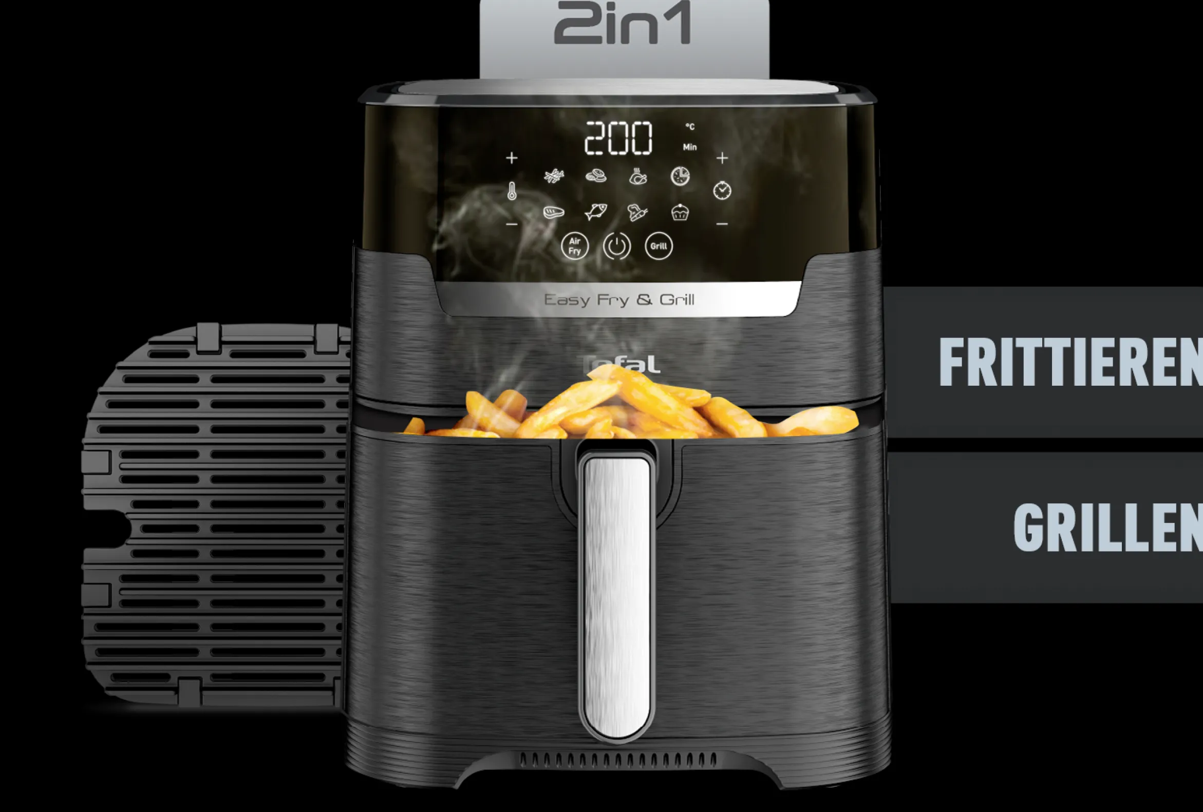 Easy Fry & Grill Precision Heißluftfritteuse EY5058