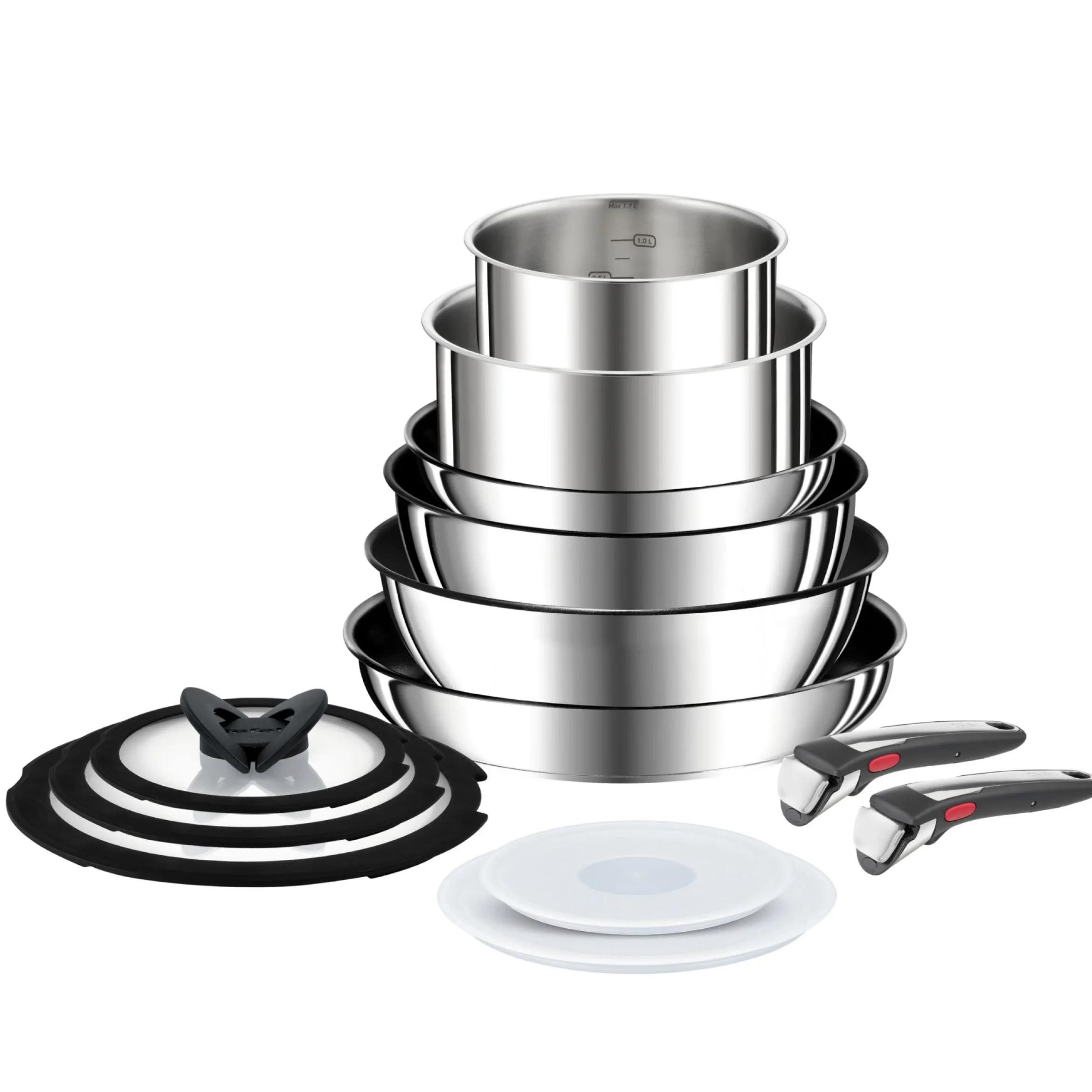 Ingenio Preference On 13-teiliges Topf- & Pfannenset L97494