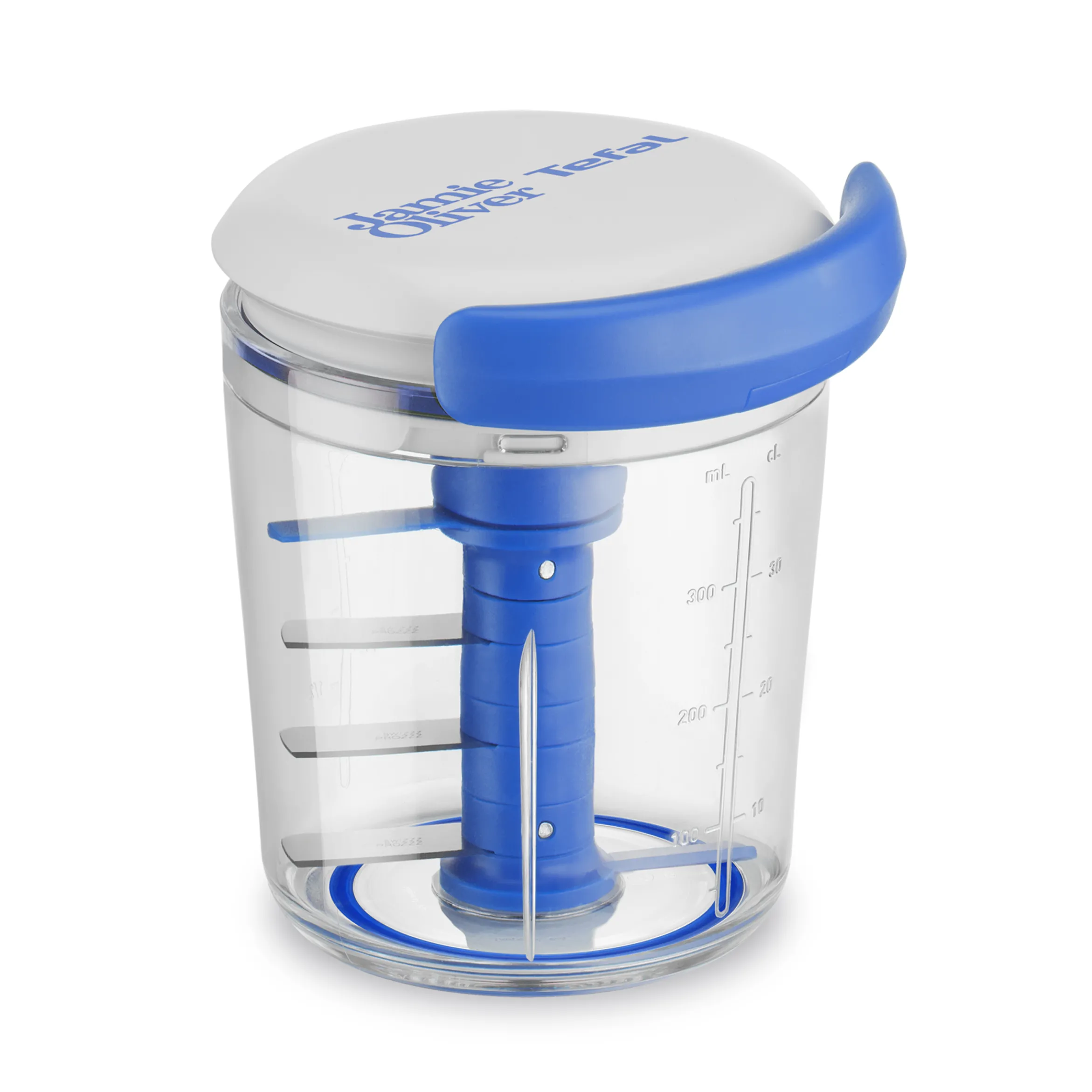 Jamie Oliver by Tefal Chop & Shaker 450 ml Weiß/Blau K1644344