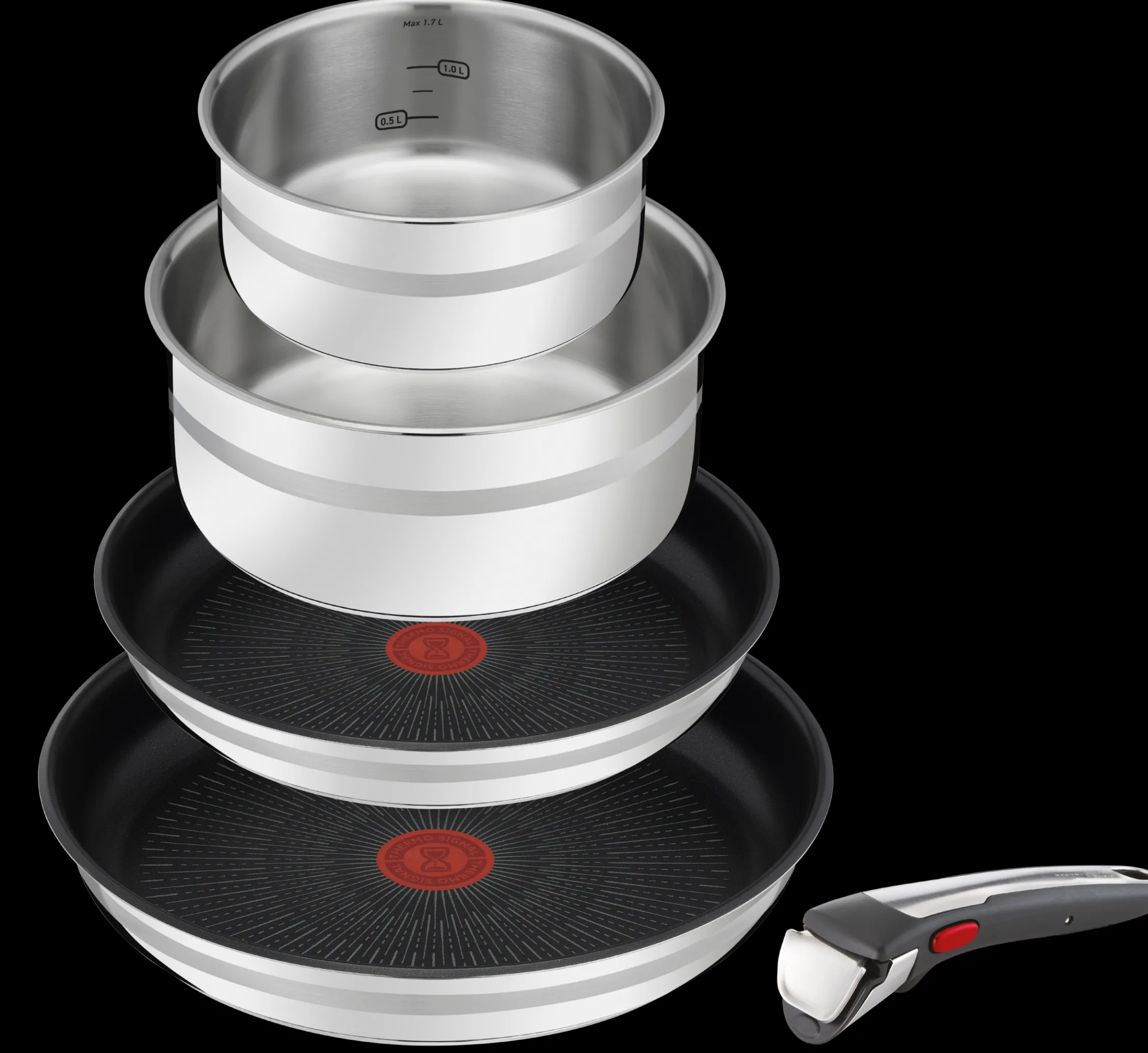 Jamie Oliver by Tefal Ingenio 5-teiliges Set L97696