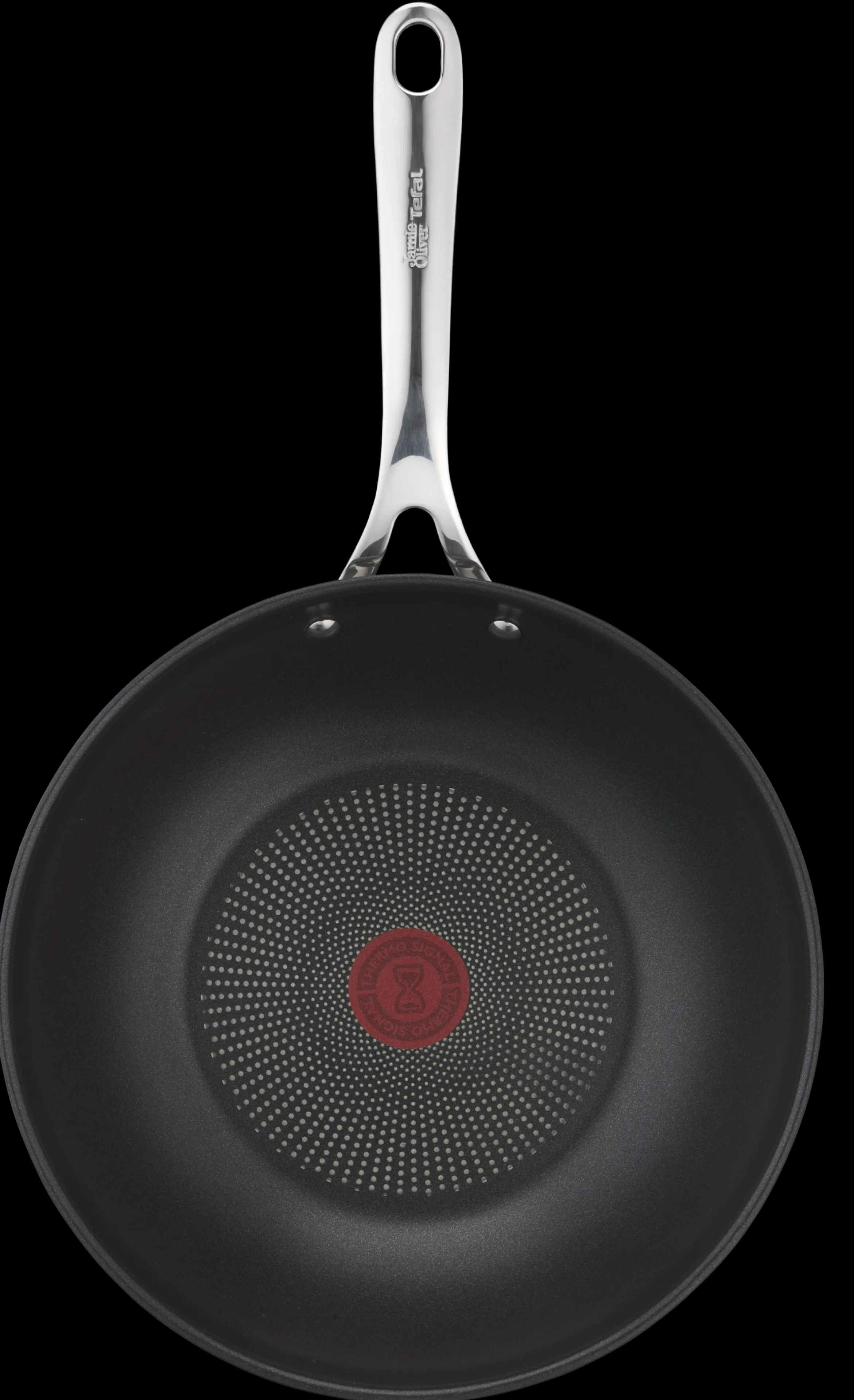 Jamie Oliver by Tefal Cook' Smart Edelstahl-Wokpfanne 28cm E31019