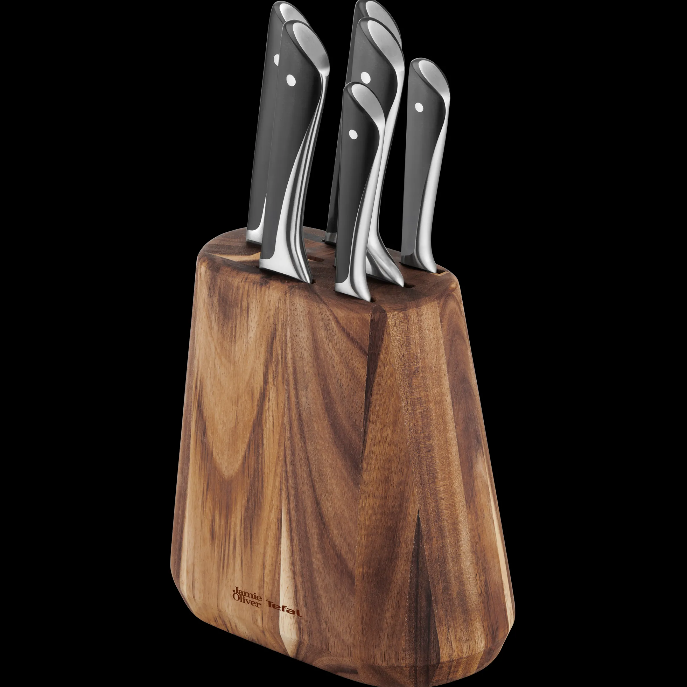 Jamie Oliver by Tefal 7 tlg. Messerblock K267S6