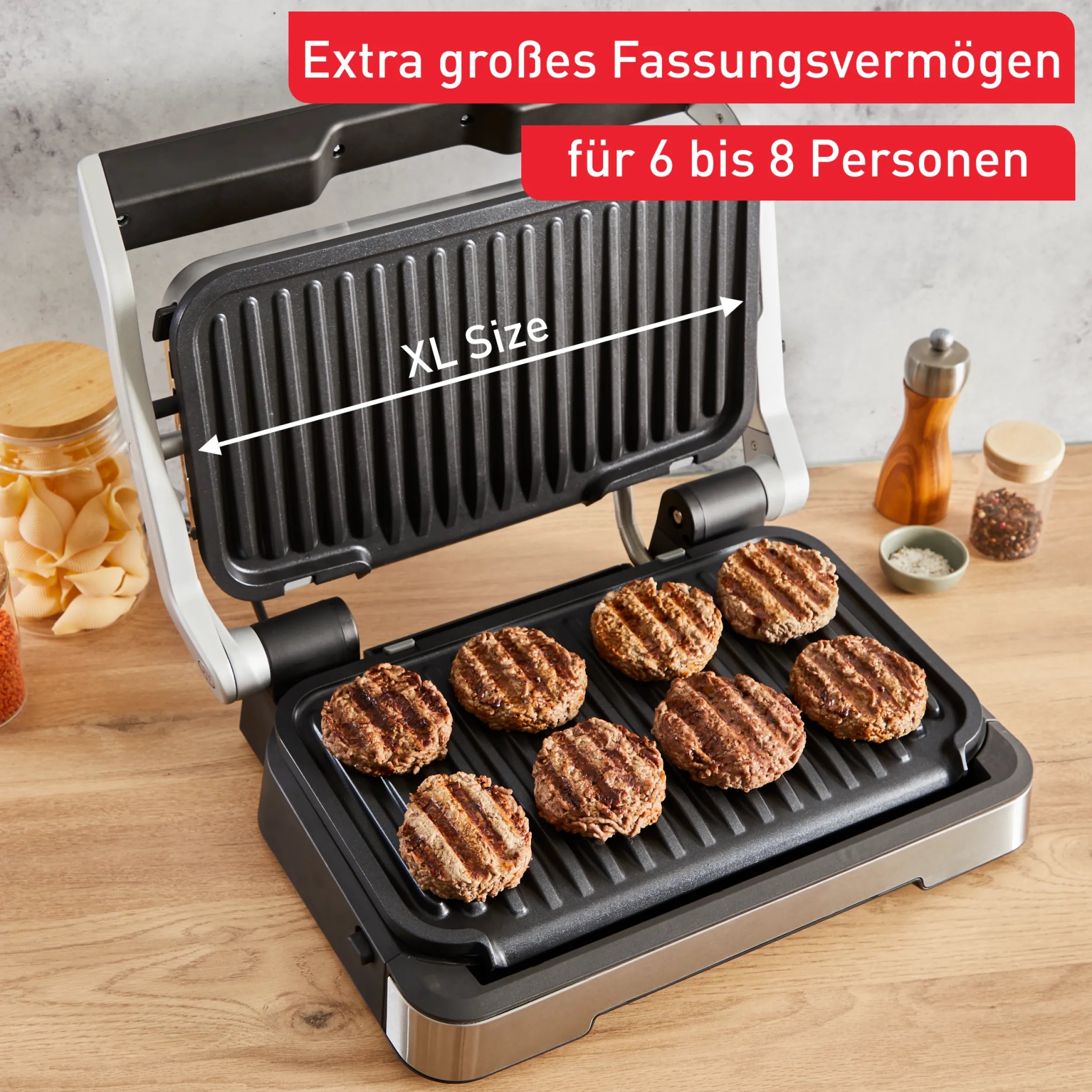 OptiGrill 4in1 XL Kontaktgrill GC784D