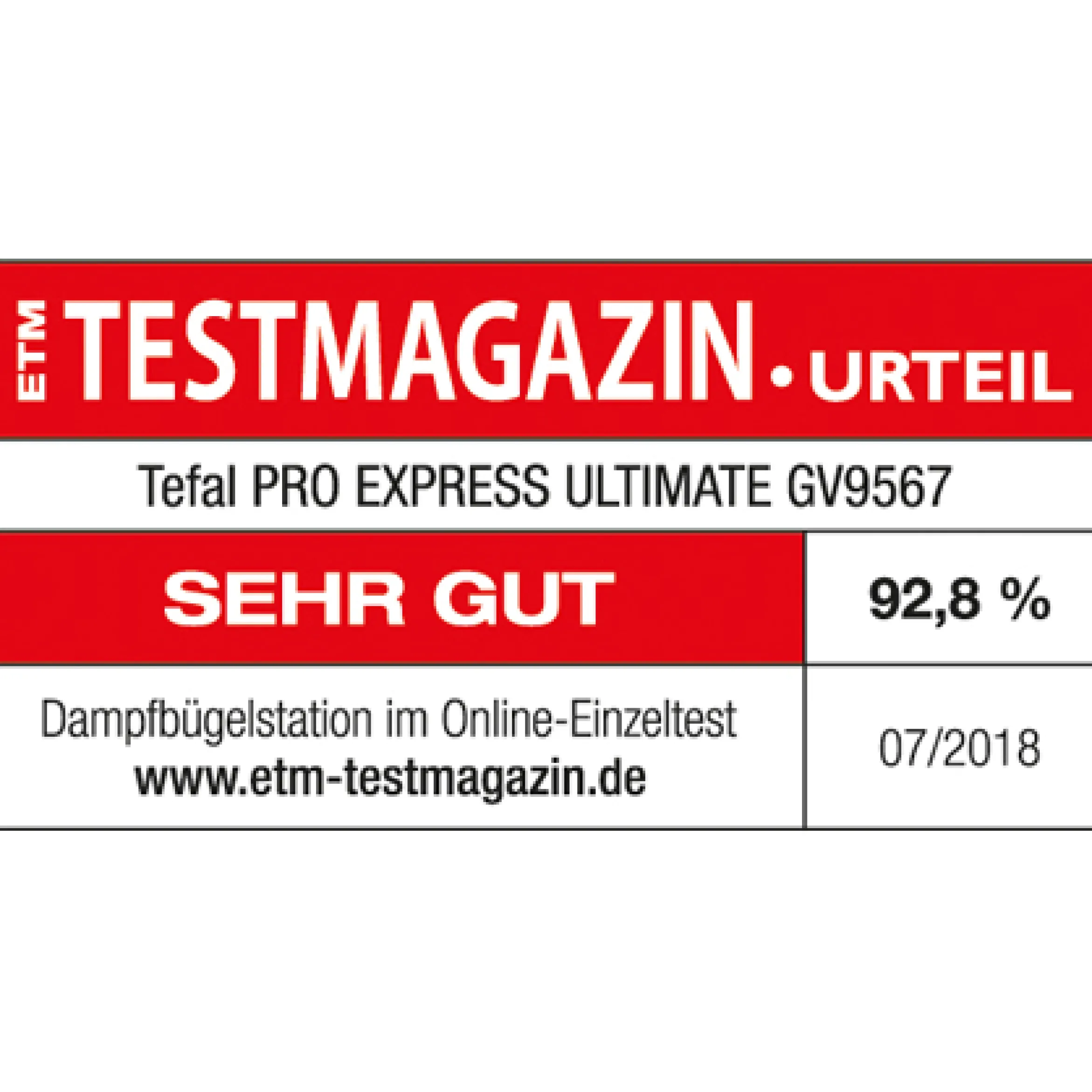 Pro Express Ultimate Dampfbügelstation GV9567