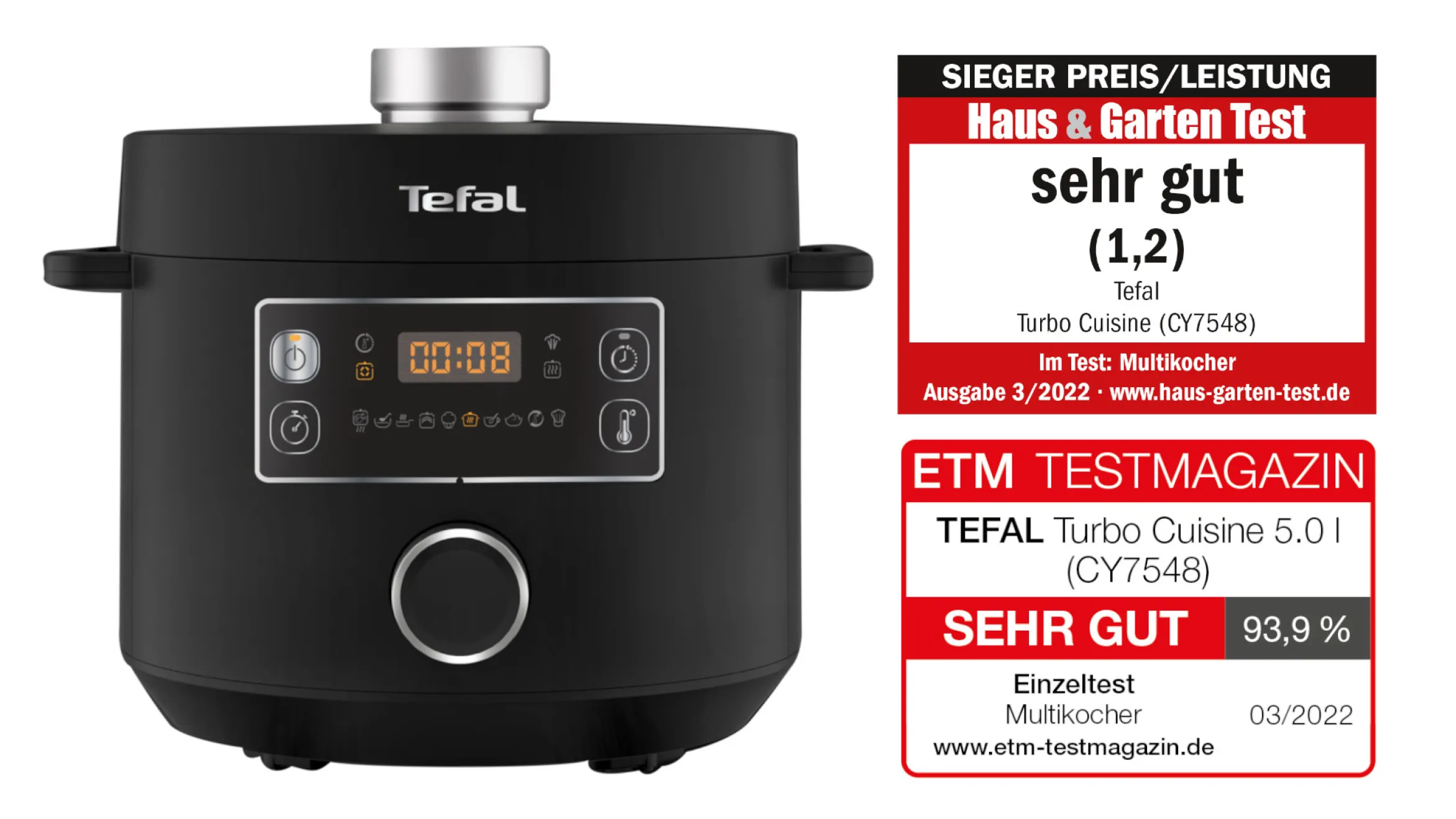 Turbo Cuisine 5.0 L Multikocher CY7548